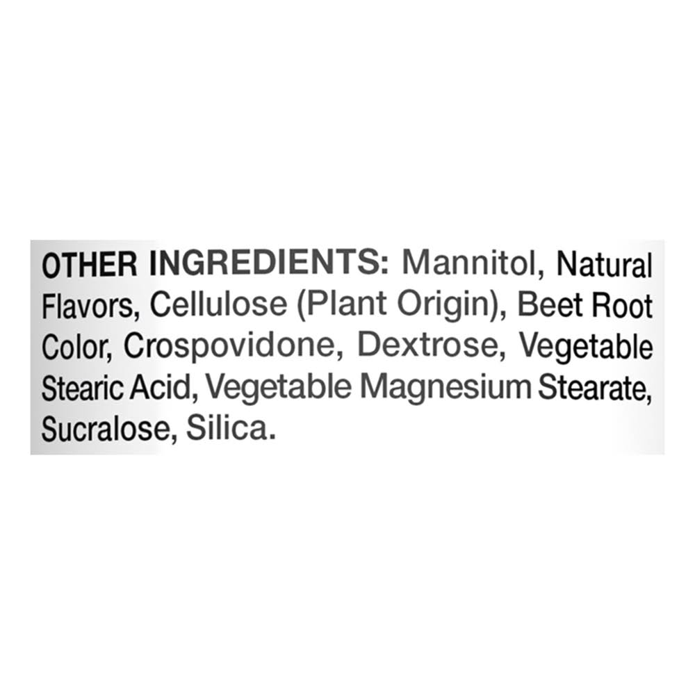 Nature's Truth Vitamin B-12 2500 mcg Plus Folic Acid 60 Fast Dissolve Berry Tablets