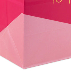 Hallmark 13" Happy Birthday On Pink Large Gift Bag