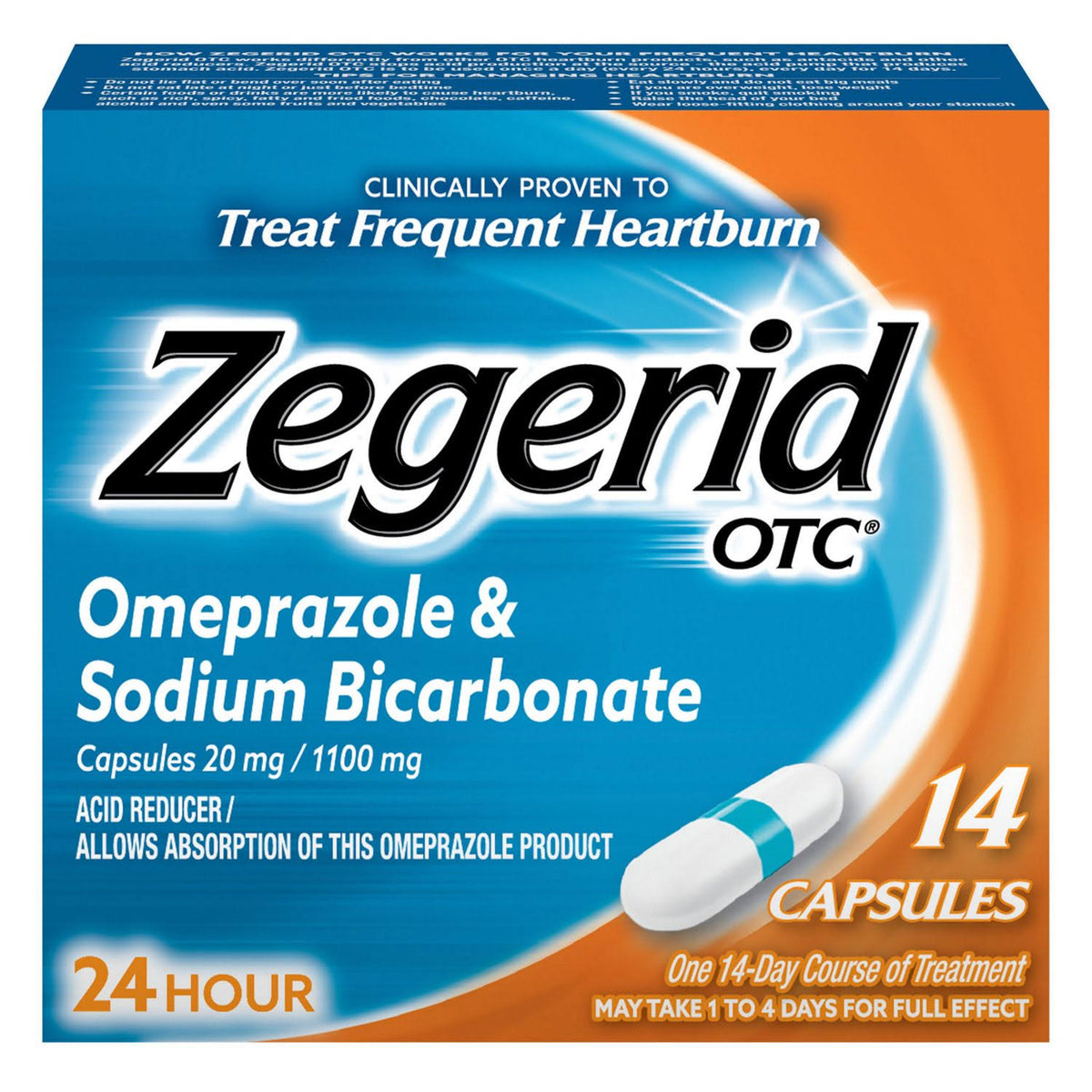 Zegerid OTC Heartburn 20 Mg Capsules (14 ct) | Acme