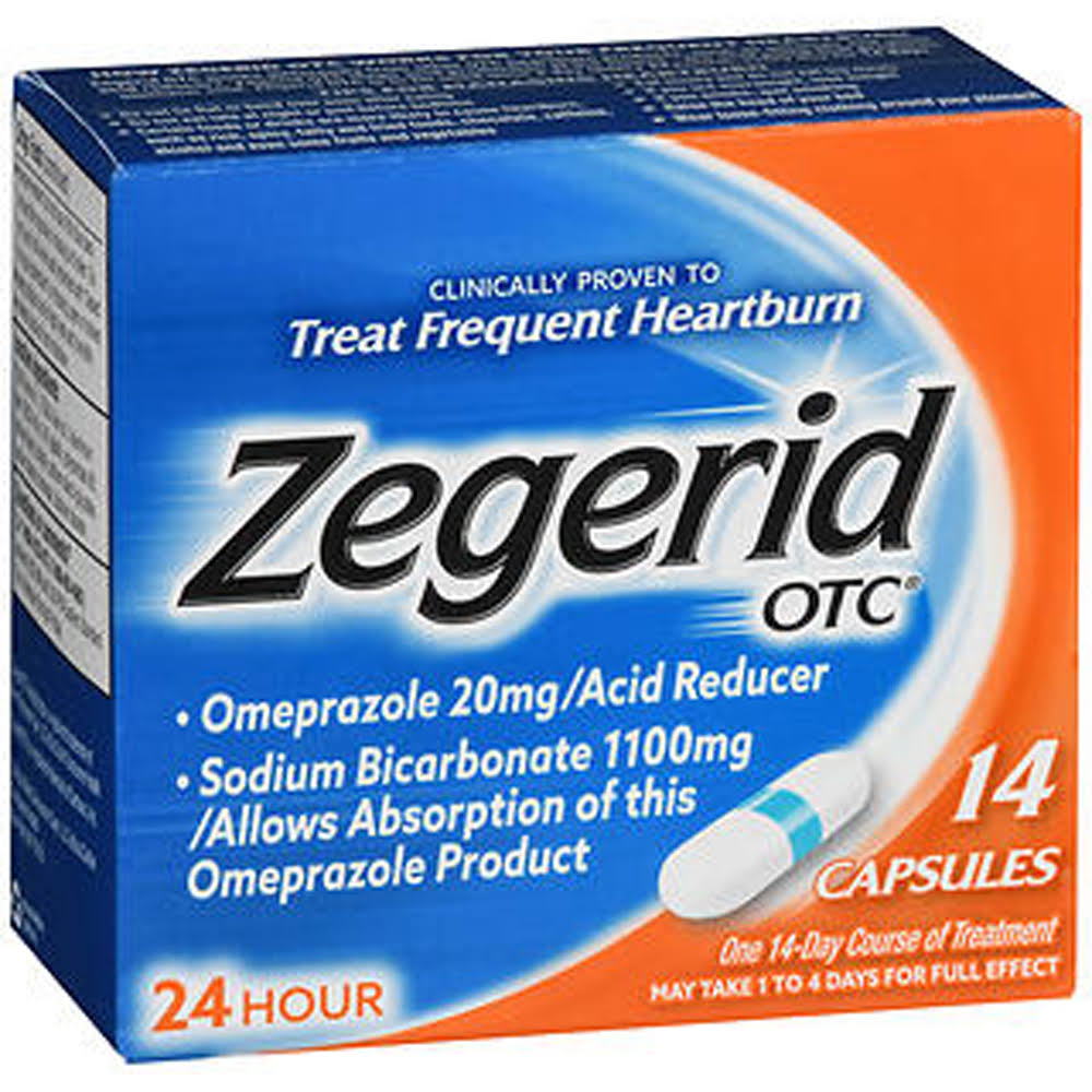 Zegerid OTC Heartburn 20 Mg Capsules (14 ct) | Acme