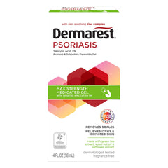 Dermarest Psoriasis Medicated Skin Treatment Gel, 4 oz.
