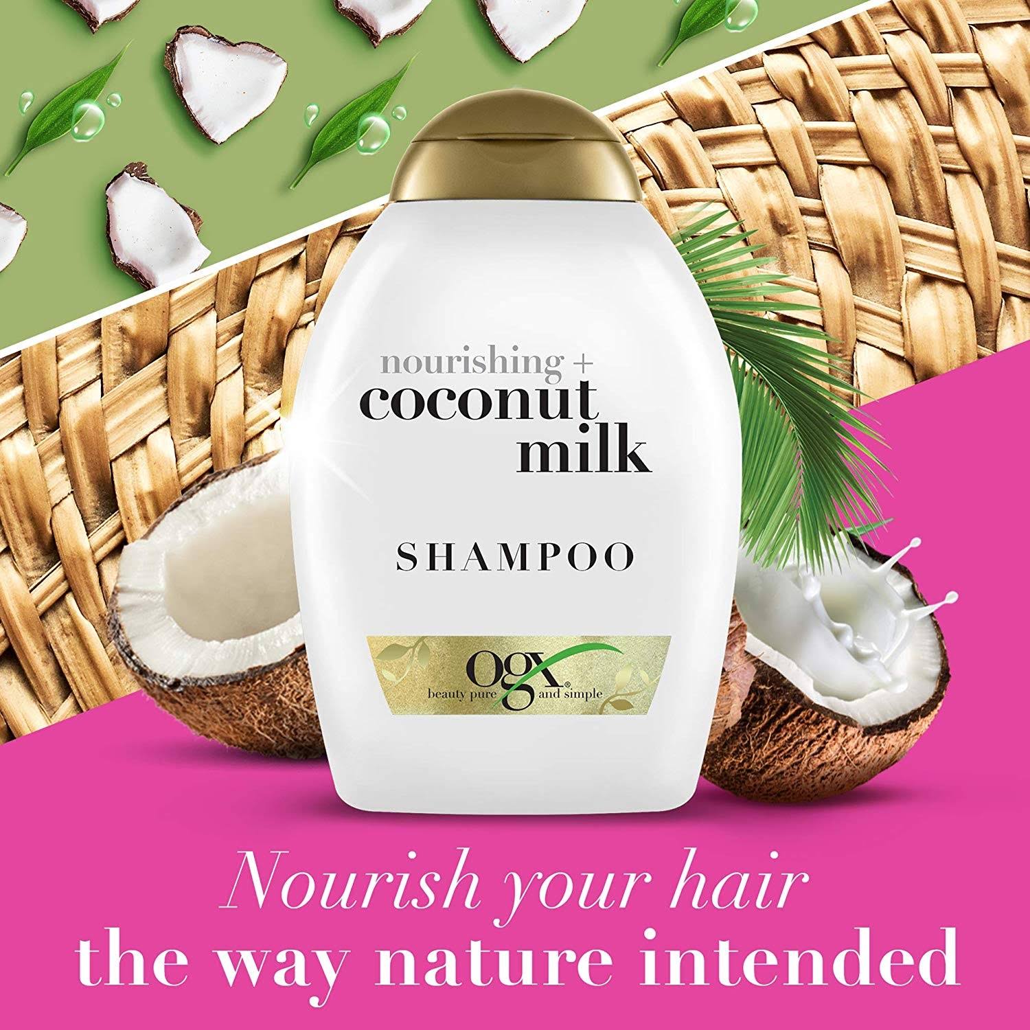 OGX Nourishing Coconut Milk Shampoo 13 fl oz