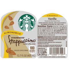 Starbucks Frappuccino Coffee Drink, Vanilla - 13.7 fl oz bottle