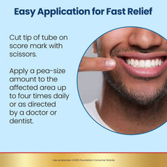 Anbesol Gel Maximum Strength Instant Oral Pain Relief - 0.33oz
