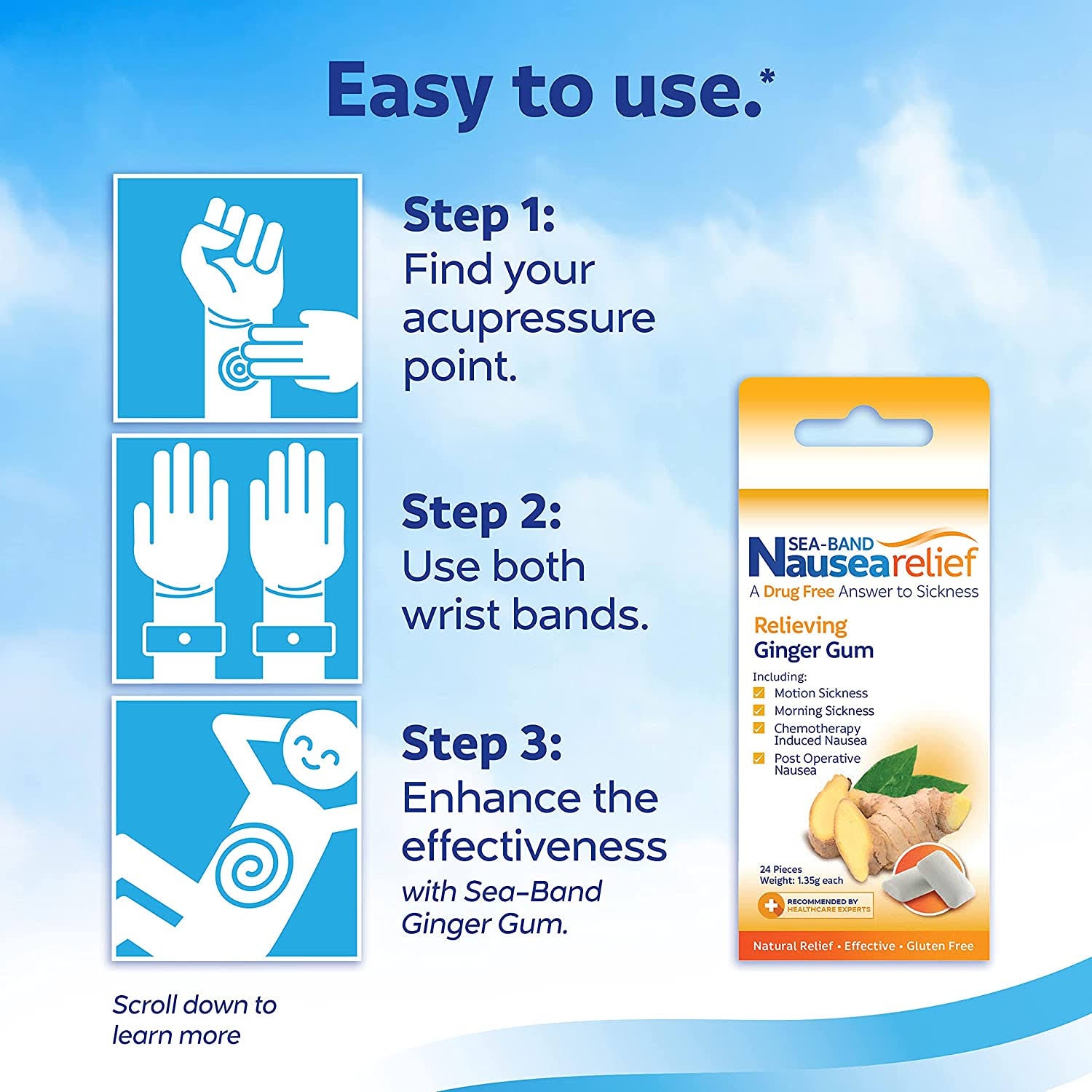 Sea Band Nausea Relief