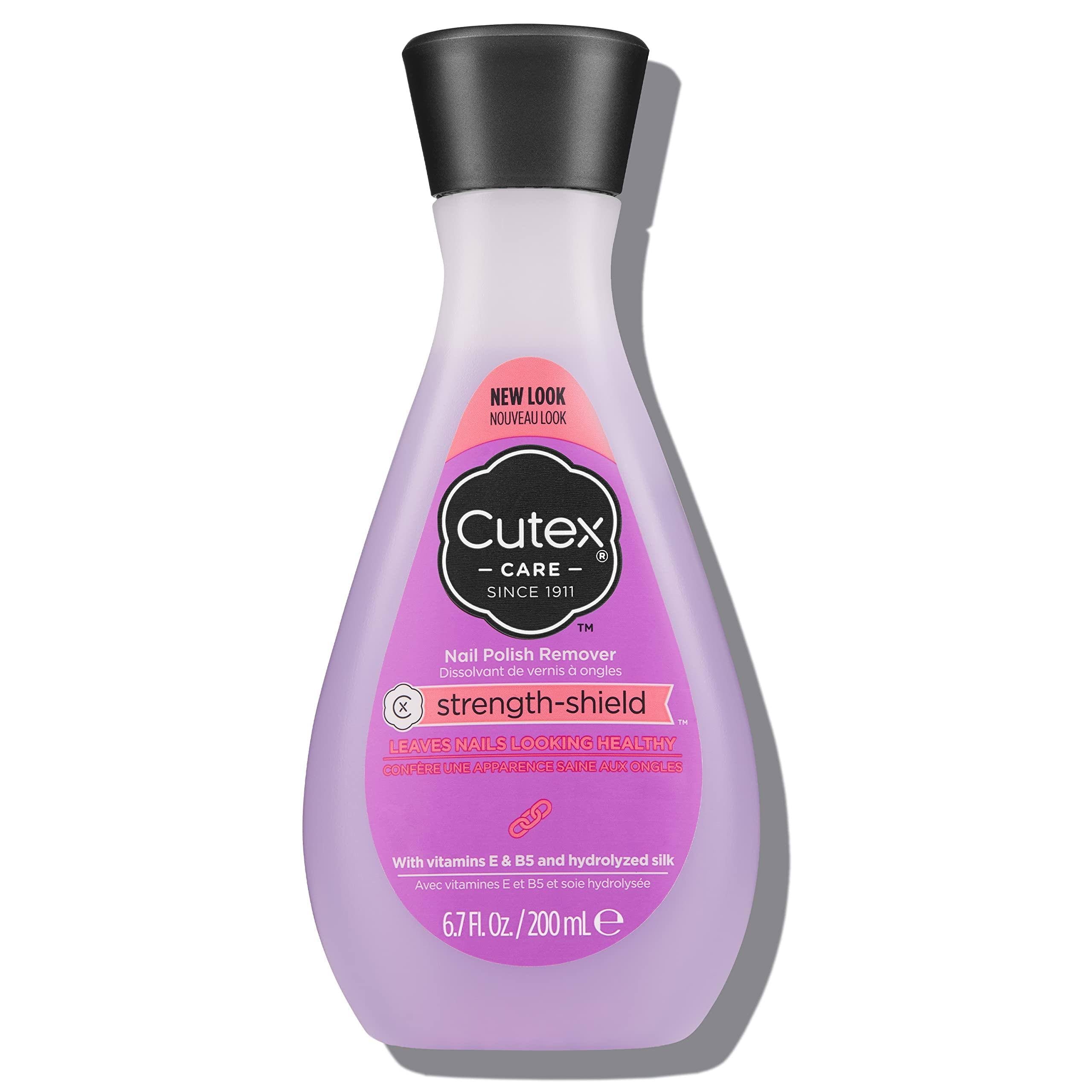 Cutex Strength Shield Nail Polish Remover - 6.7 fl oz