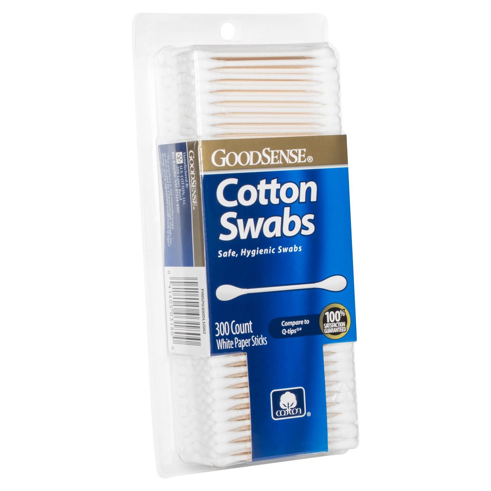 Goodsense Cotton Swabs (Paper) 300 Ct