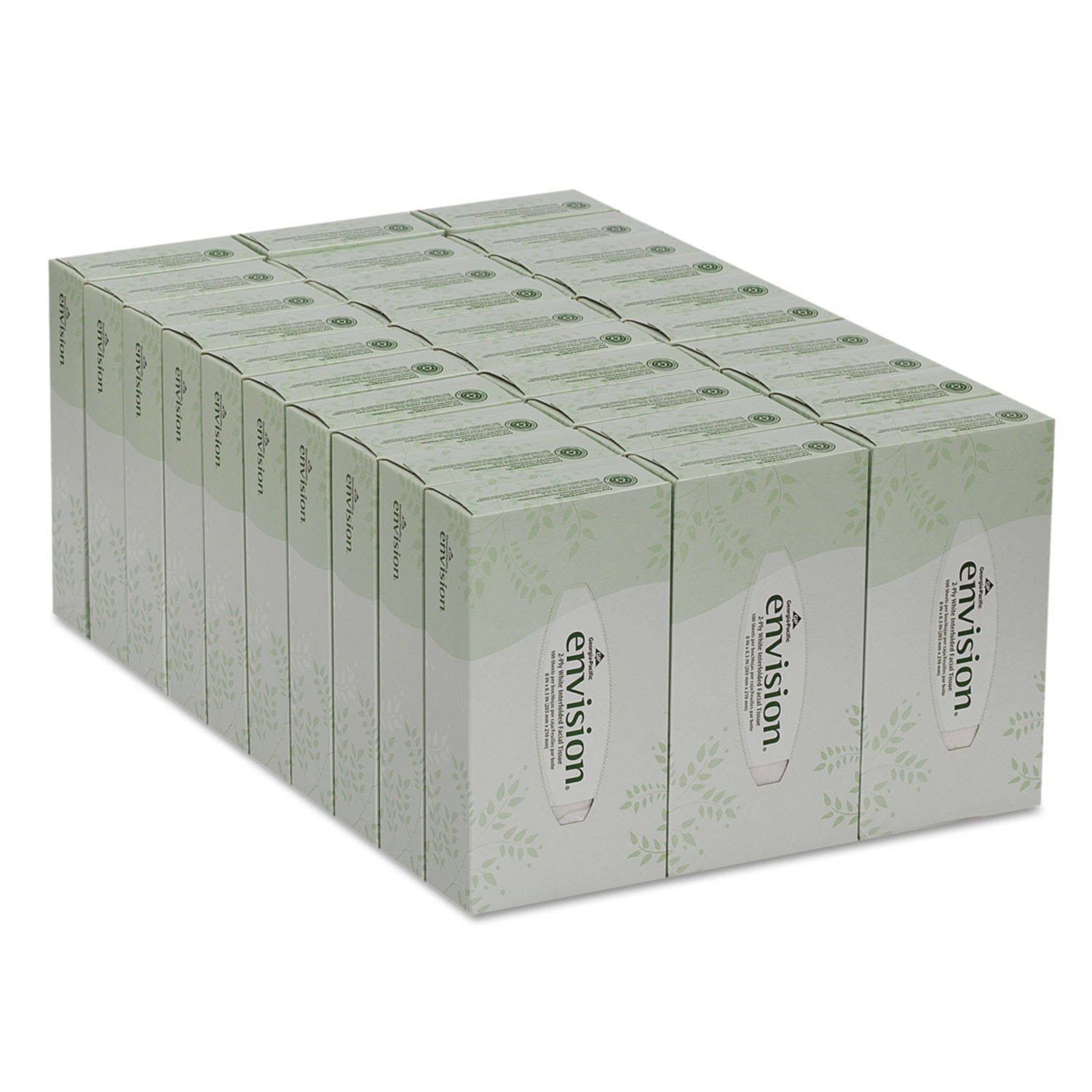 Georgia Pacific, Facial Tissue, 100/Box, 30 Boxes/Carton