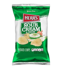Herr's Sour Cream & Onion Chips 2.75oz