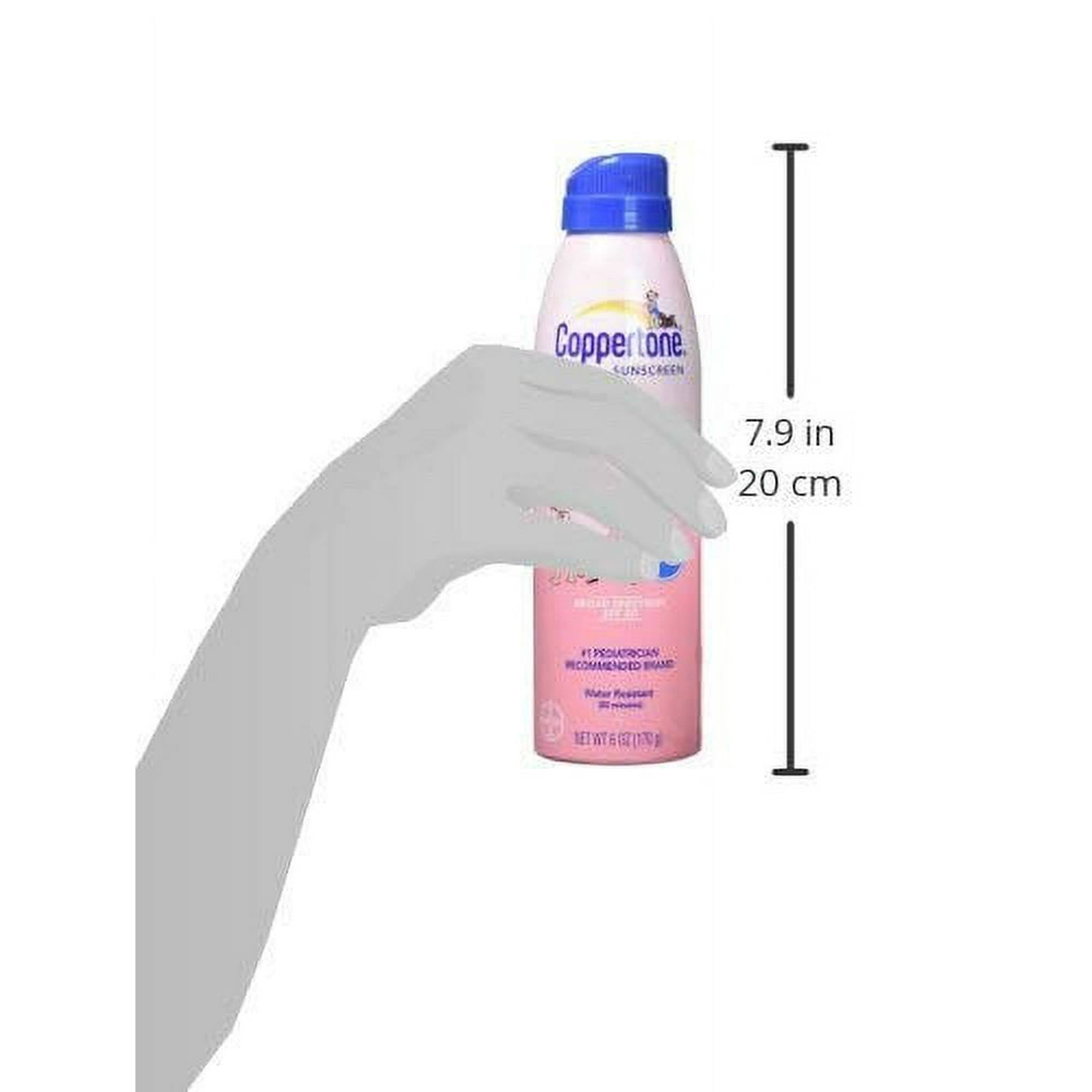 Coppertone SPF 50 Water Babies Sunscreen Lotion Spray 6oz