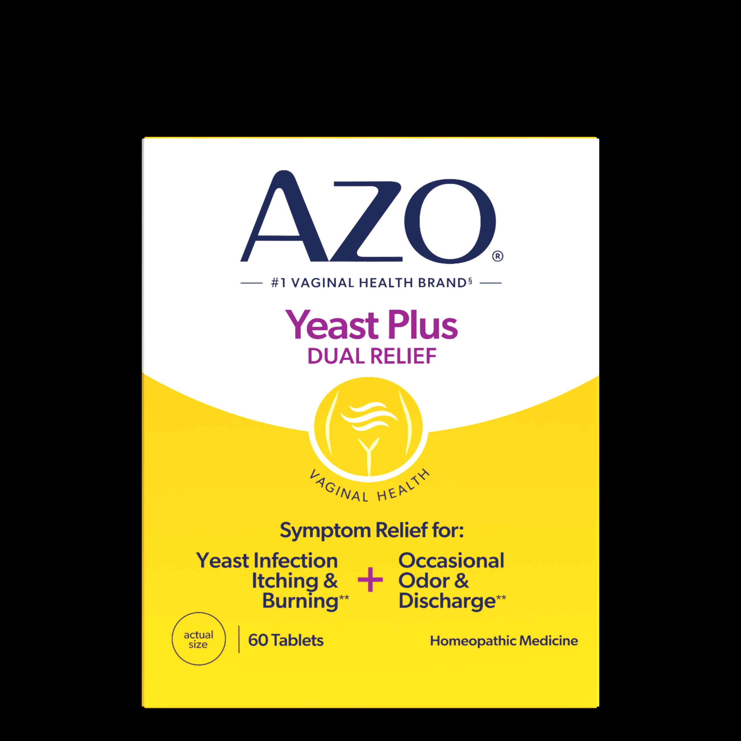 AZO Yeast Plus Multi-Benefit Formula Tablets - 60 count