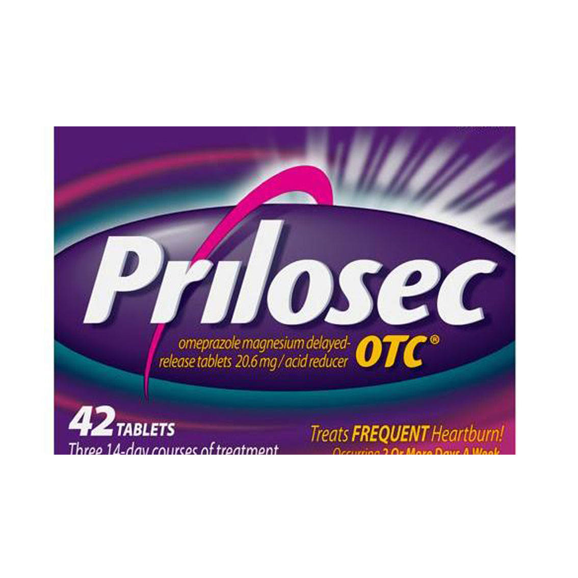 Prilosec OTC 24 Hr Acid Reducer Delayed-Release Tablets 20 Mg (42 ct) | Acme