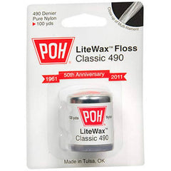 PoH, Dental Floss Lite Wax 1 Yard, 1 Count