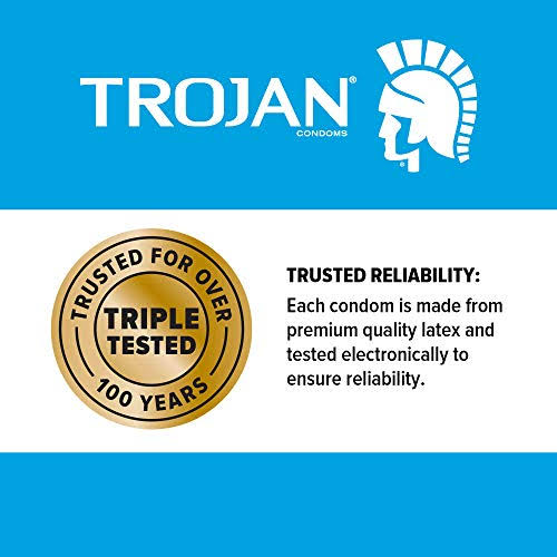 Trojan Enz Non-Lubricated Condoms - 3 Pack