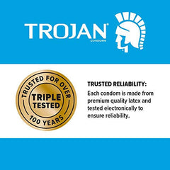 Trojan Enz Non-Lubricated Condoms - 3 Pack
