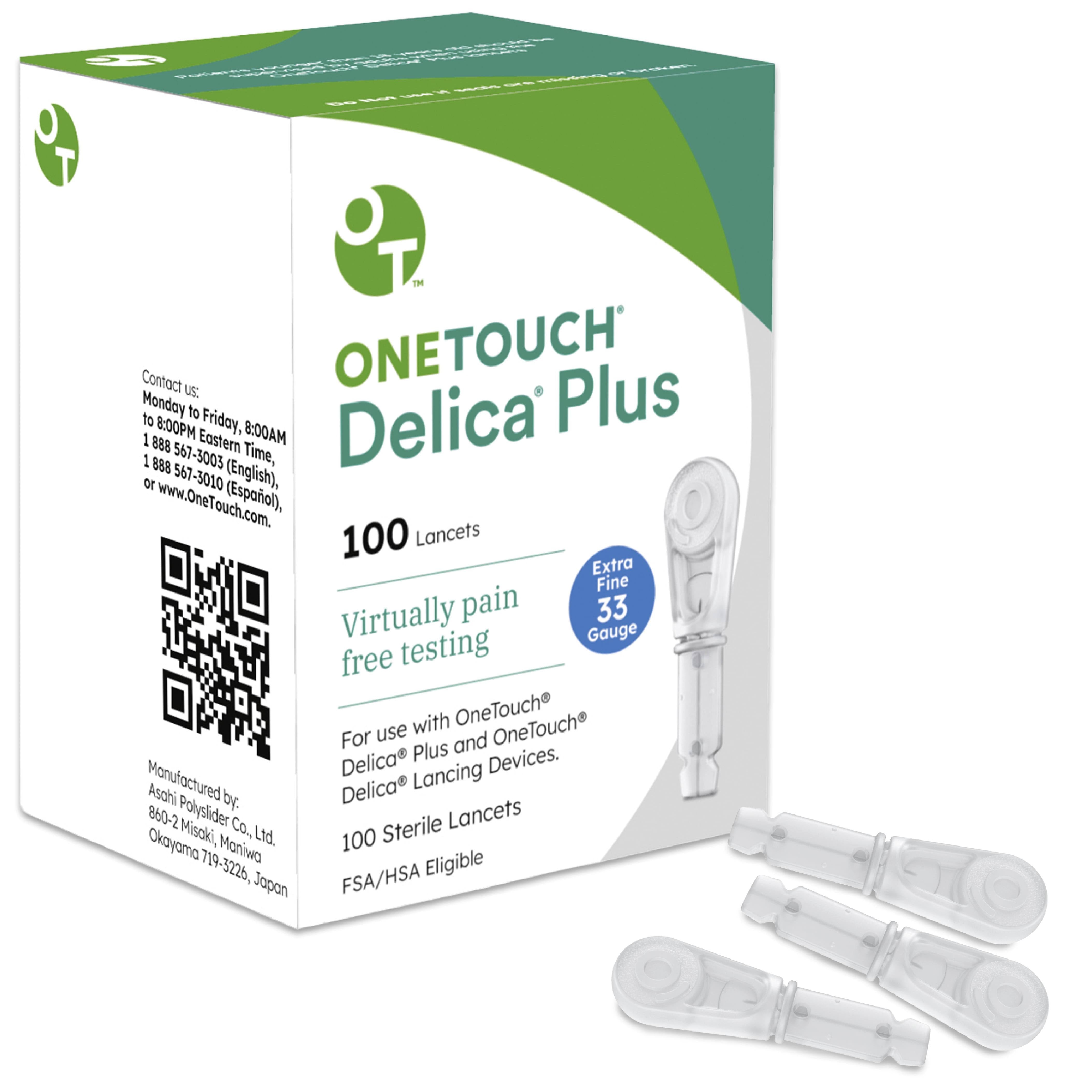 OneTouch Delica Plus Lancets