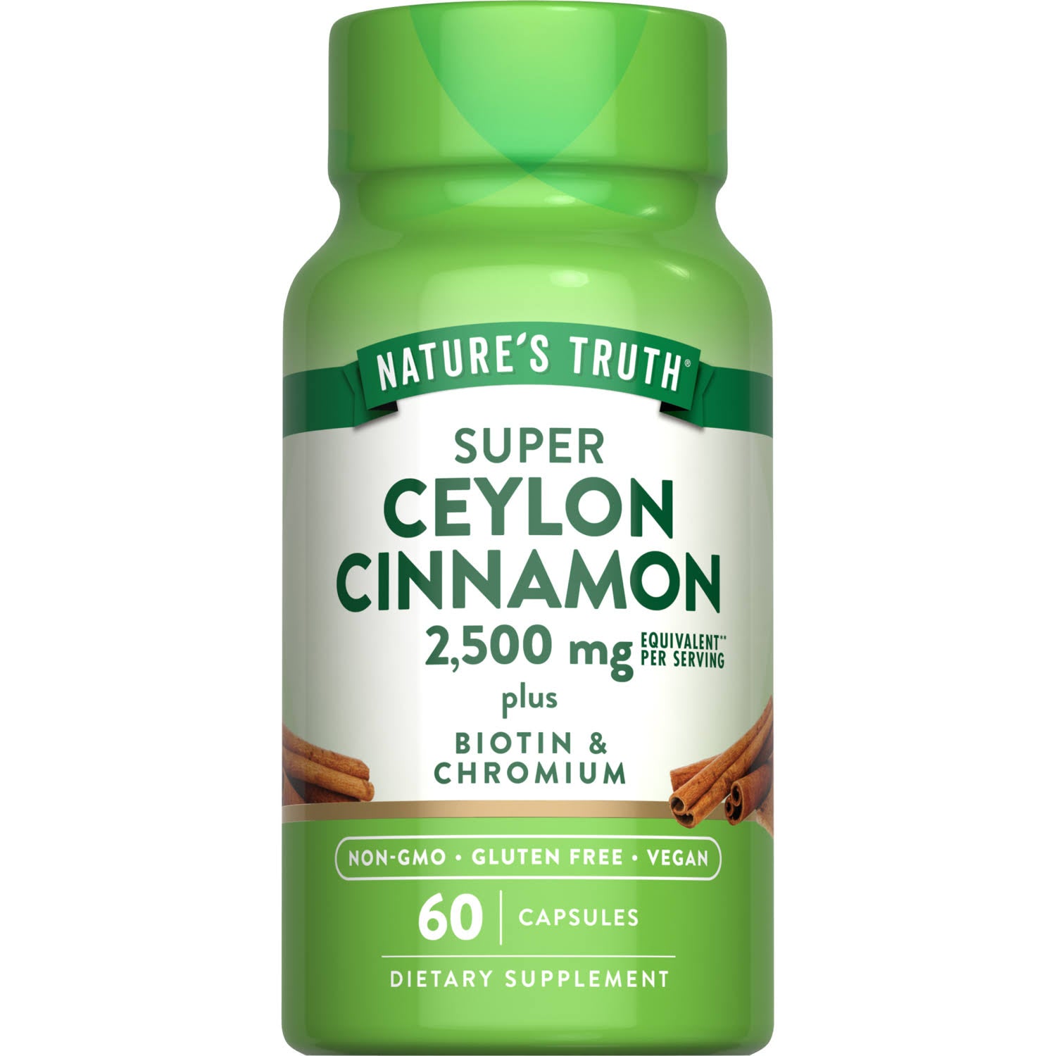 Nature's Truth Super Cinnamon Capsules 1500 Mg (60 ct) | Dierbergs