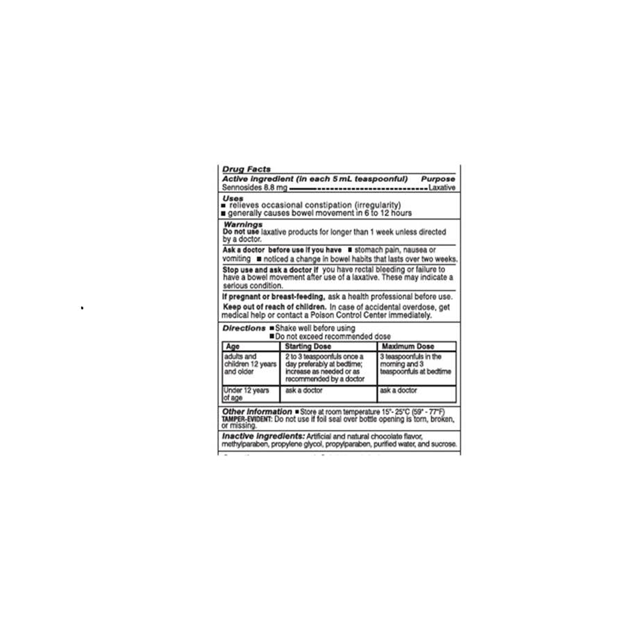 Geri Care Senna Syrup Natural Vegetable Laxative, 8 oz