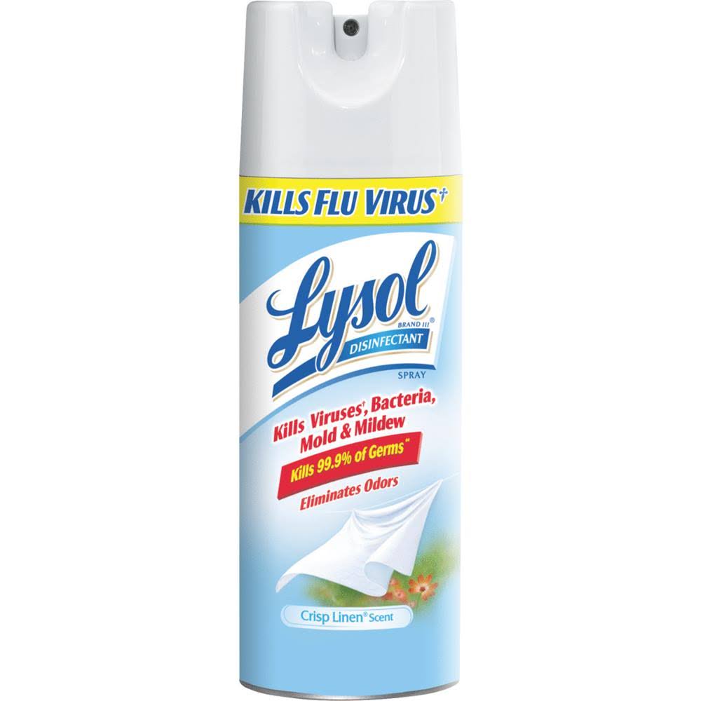 Lysol Disinfectant Spray - Crisp Linen - 12.5 oz