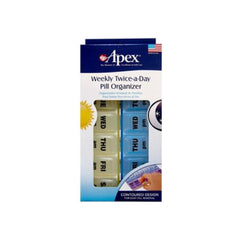 Apex Twice A Day Weekly Pill Organizer