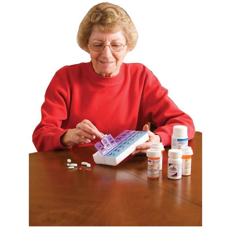 Apex Twice A Day Weekly Pill Organizer