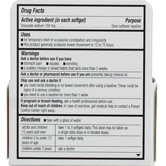 Goodsense Stool Softener, Gentle, 100 mg, Softgels