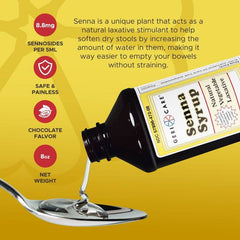 Geri Care Senna Syrup Natural Vegetable Laxative, 8 oz