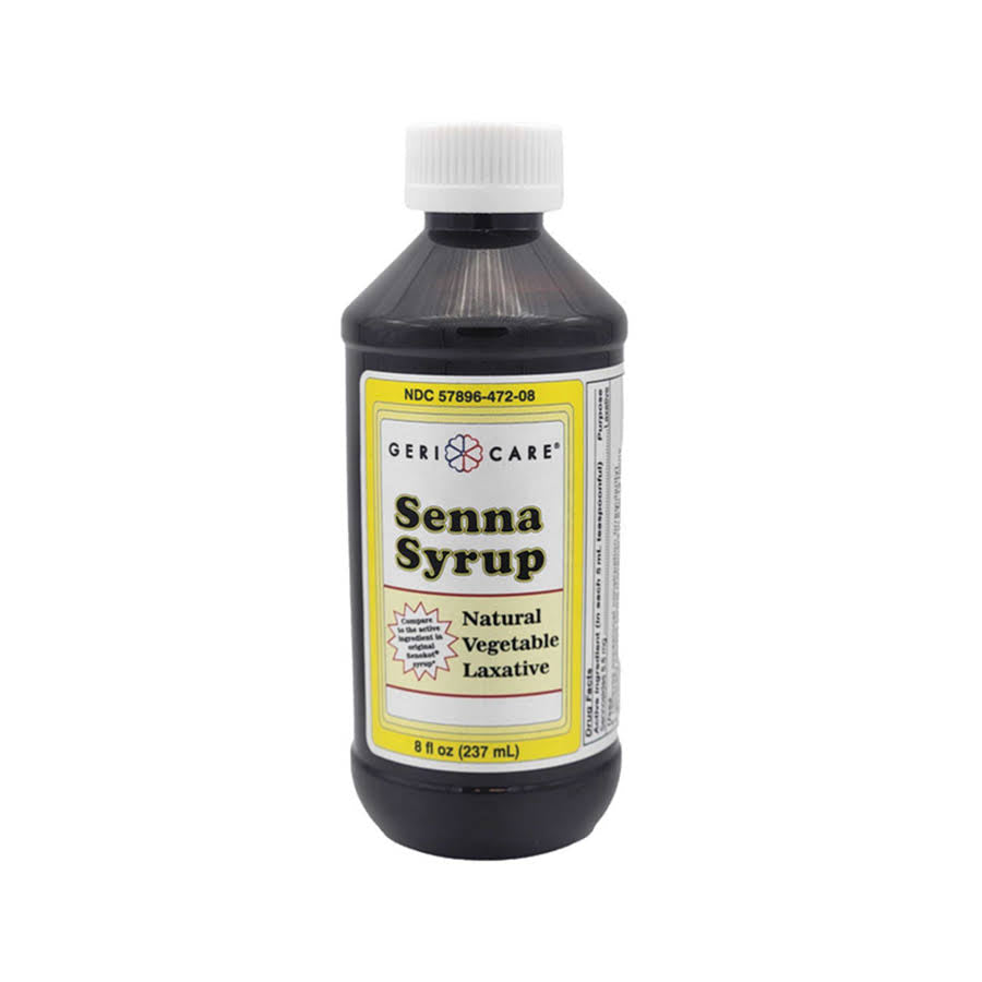 Geri Care Senna Syrup Natural Vegetable Laxative, 8 oz