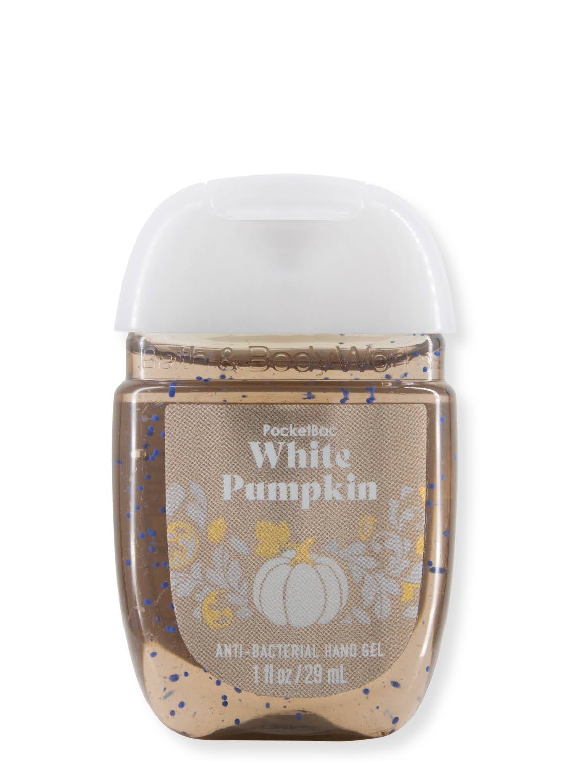 Bath & Body Works All New 5-Pack White Pumpkin Pocketbac Sanitizers 1 oz Bath & Body Works