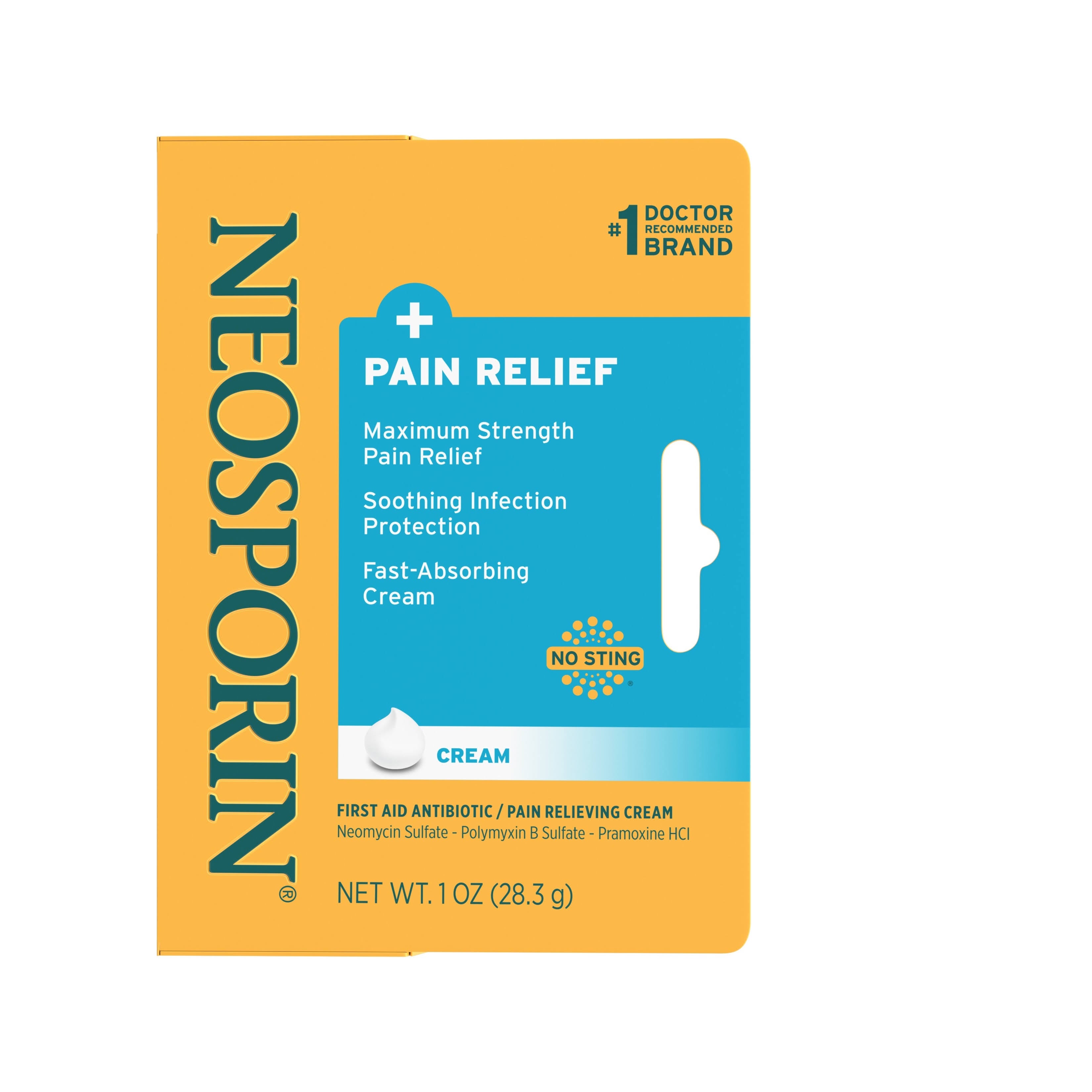 Neosporin + Pain Relief Cream, 1 Oz
