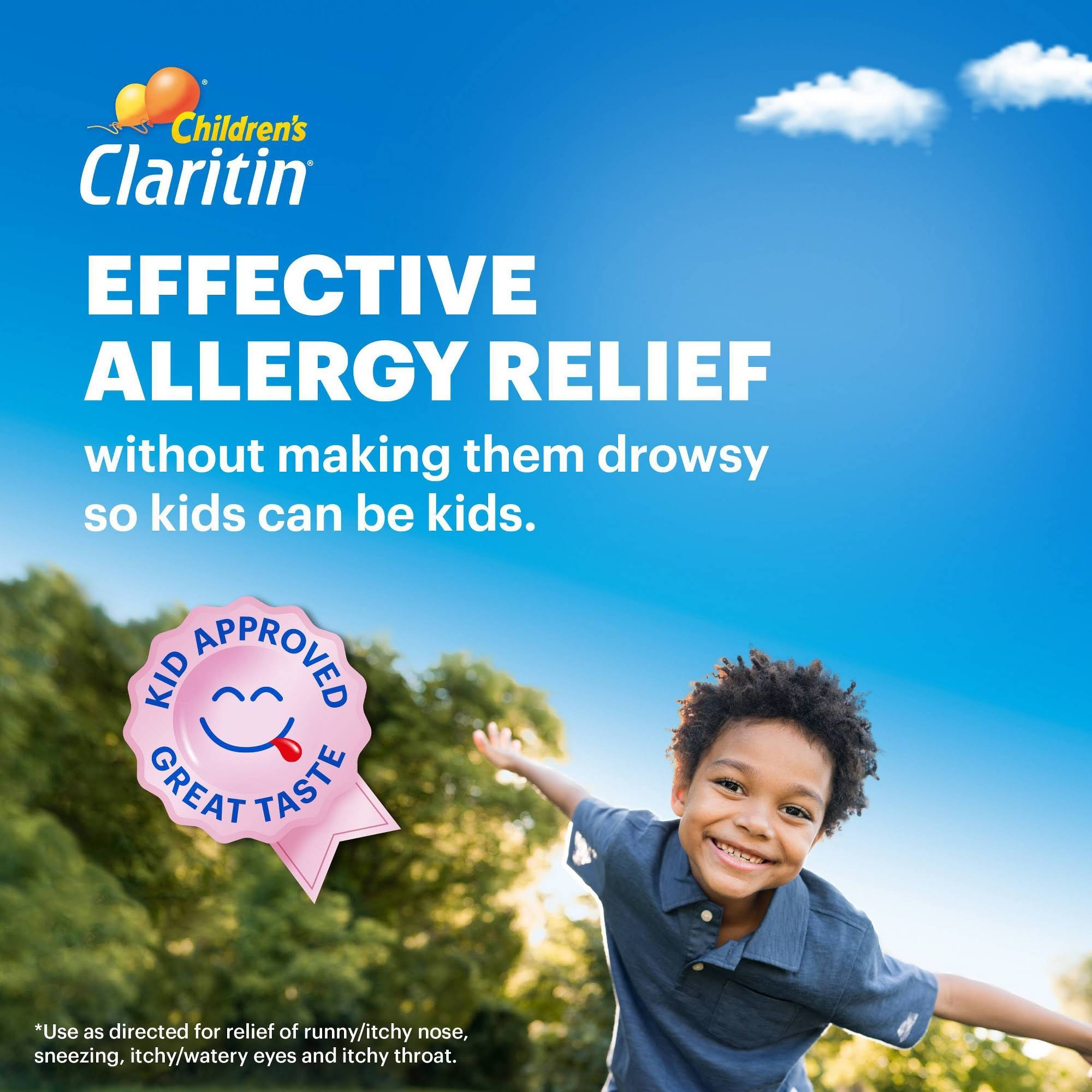 Claritin Children's Chewable Tablets Non-Drowsy Grape, 30 Ct
