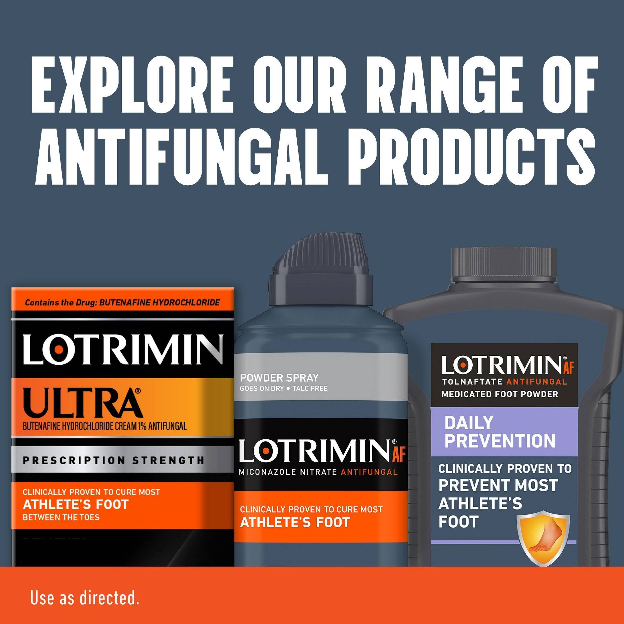 Lotrimin Powder Spray, Miconazole Nitrate Antifungal, Athlete's Foot