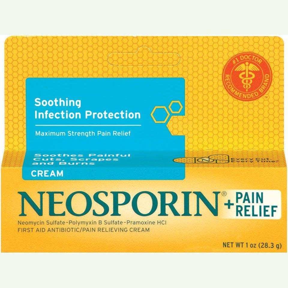 Neosporin + Pain Relief Cream, 1 Oz