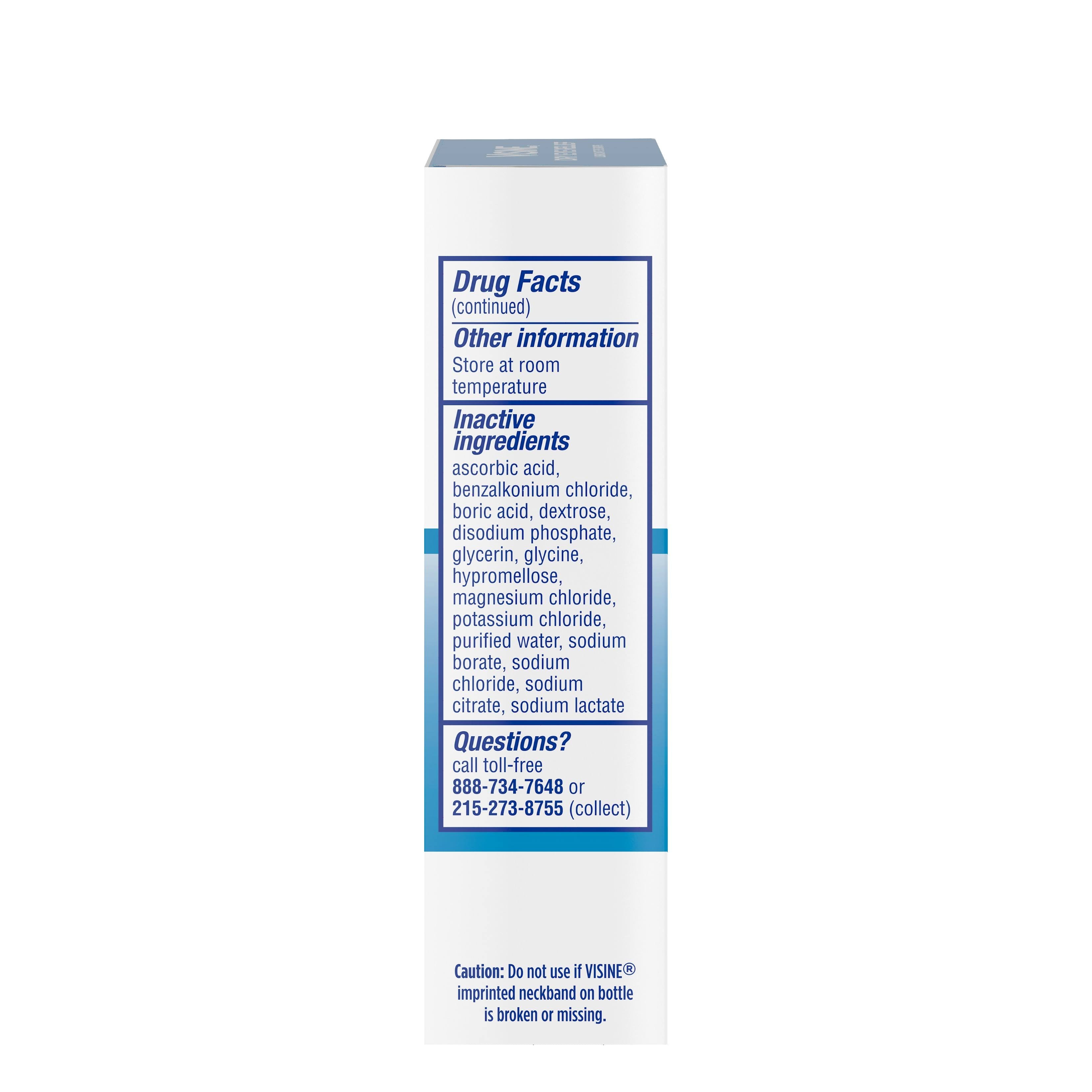 Visine Dry Eye Relief Lubricant Eye Drops - 0.5 fl oz bottle