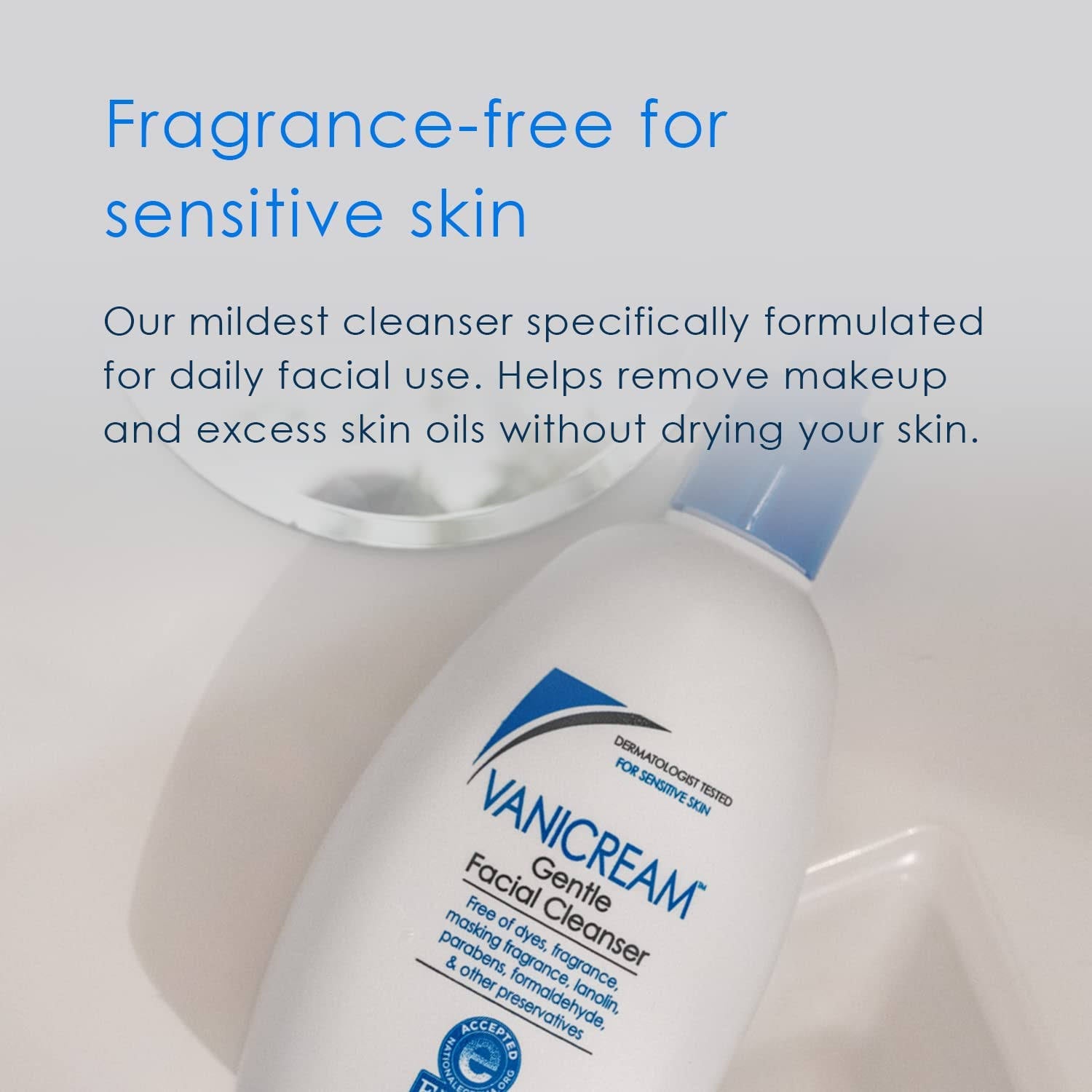 Vanicream Gentle Facial Cleanser 8 fl oz