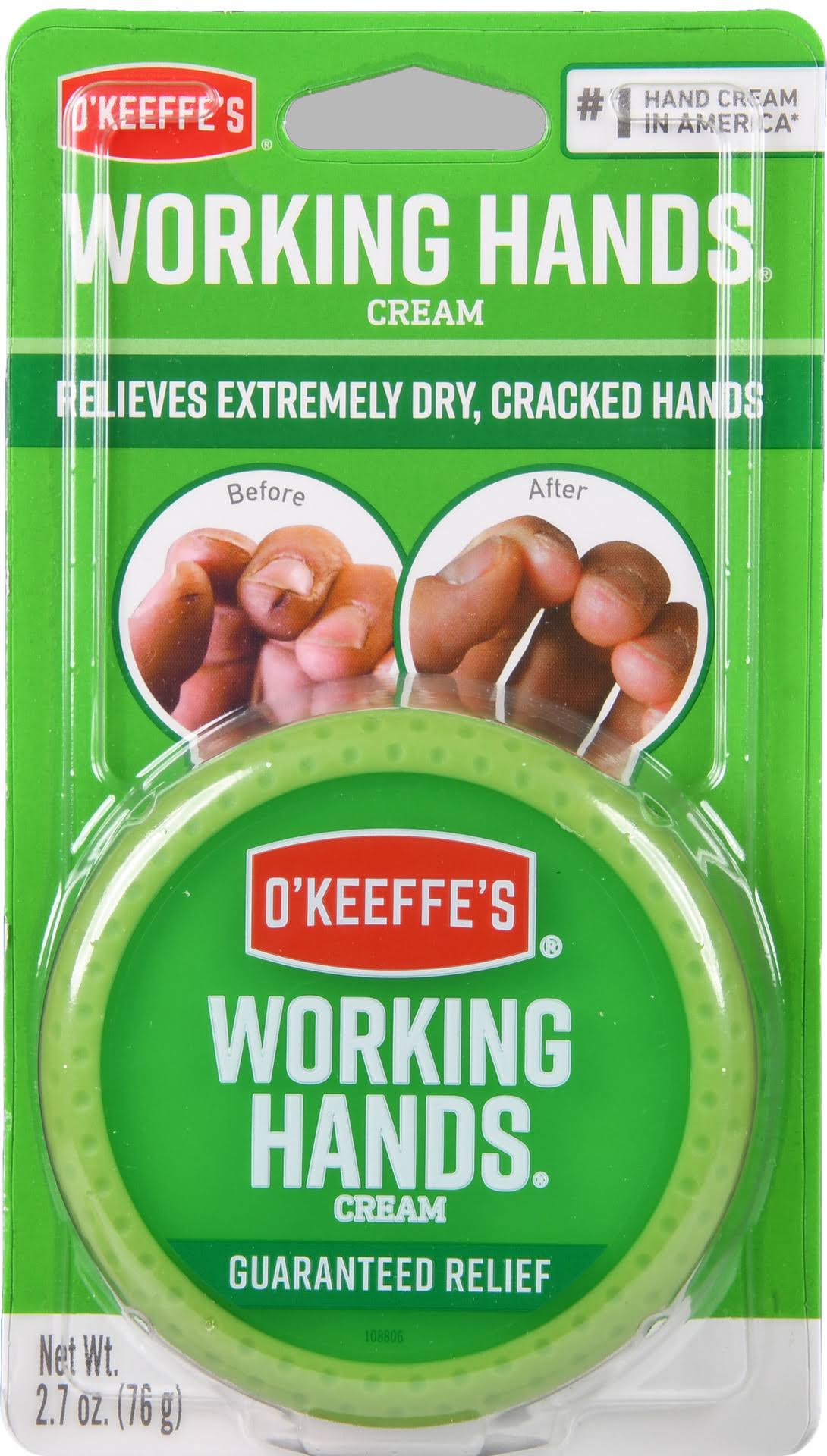 O'Keeffe's Working Hands Hand Cream - 2.7 oz jar