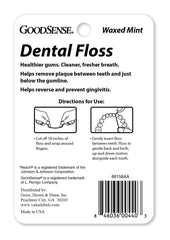 Good Sense Waxed Mint Dental Floss 100yd Case Pack 36