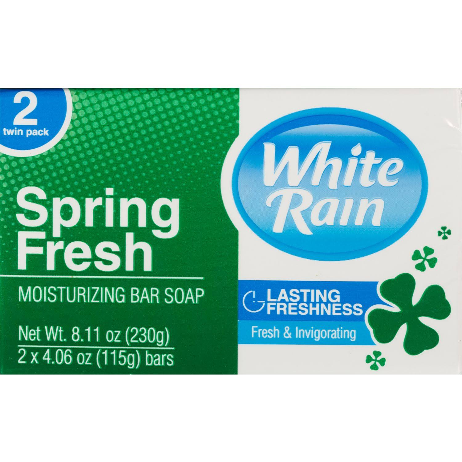 White Rain Spring Fresh Bar Soap - 2 Pack