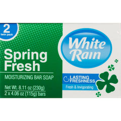 White Rain Spring Fresh Bar Soap - 2 Pack