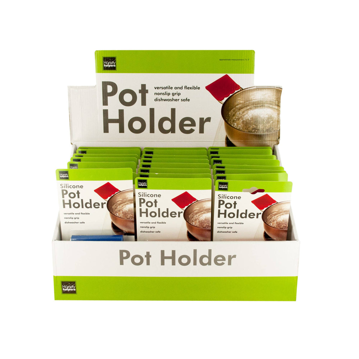 Silicone Pot Holder Countertop Display