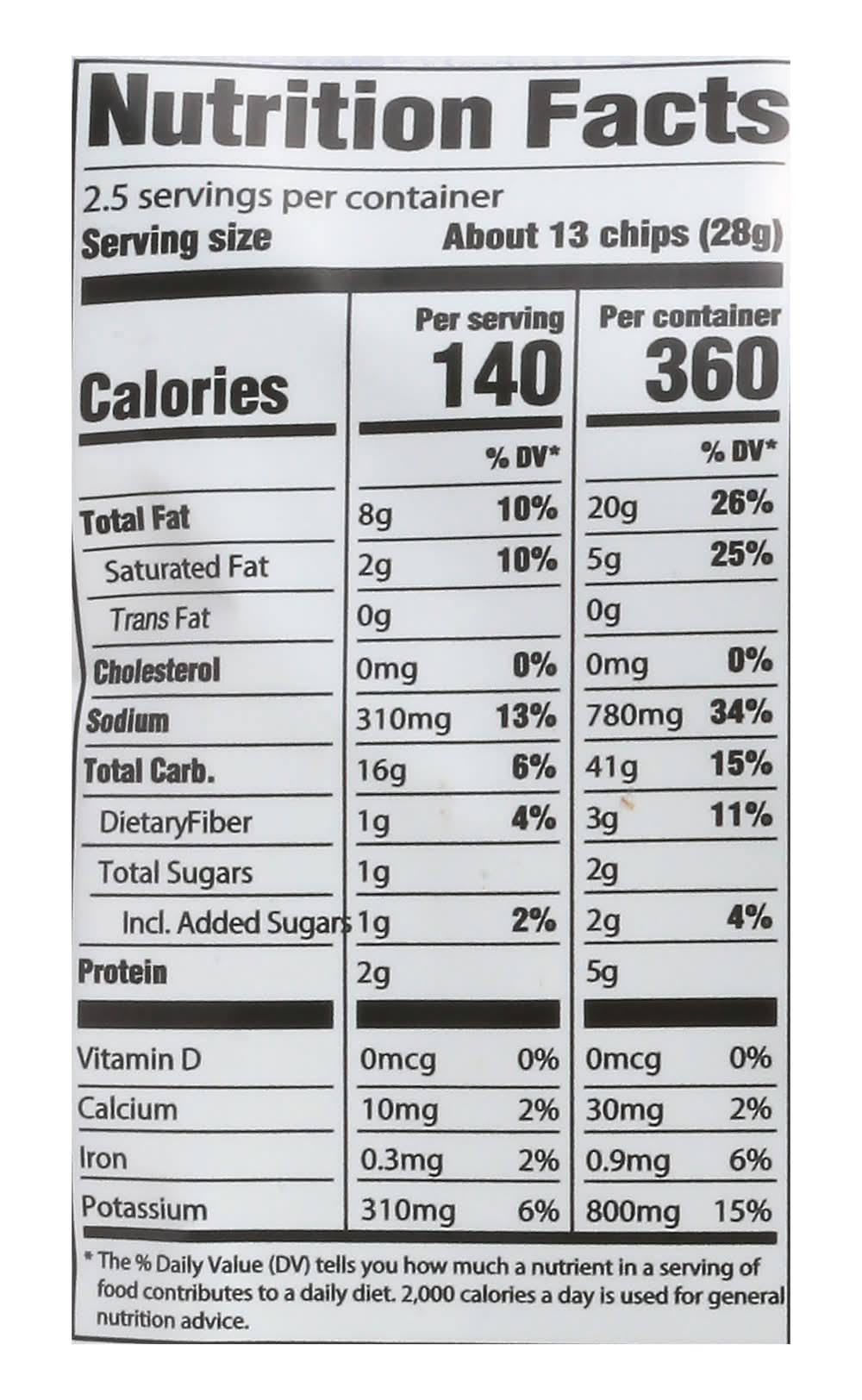 Herr's Potato Chips, Cheddar Horseradish Flavored - 2.5 oz