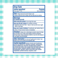 Complete Protection Baby Diaper Rash Cream with Zinc Oxide & Soothing Botanicals, 4 oz