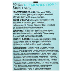 Pond's Clear Solutions Facial Foam (1.7fl oz)