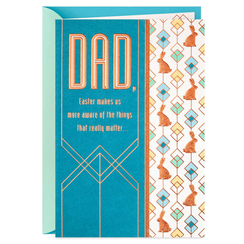 Hallmark Easter Card, Loved and Appreciated Easter Card for Dad