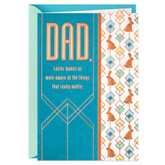 Hallmark Easter Card, Loved and Appreciated Easter Card for Dad