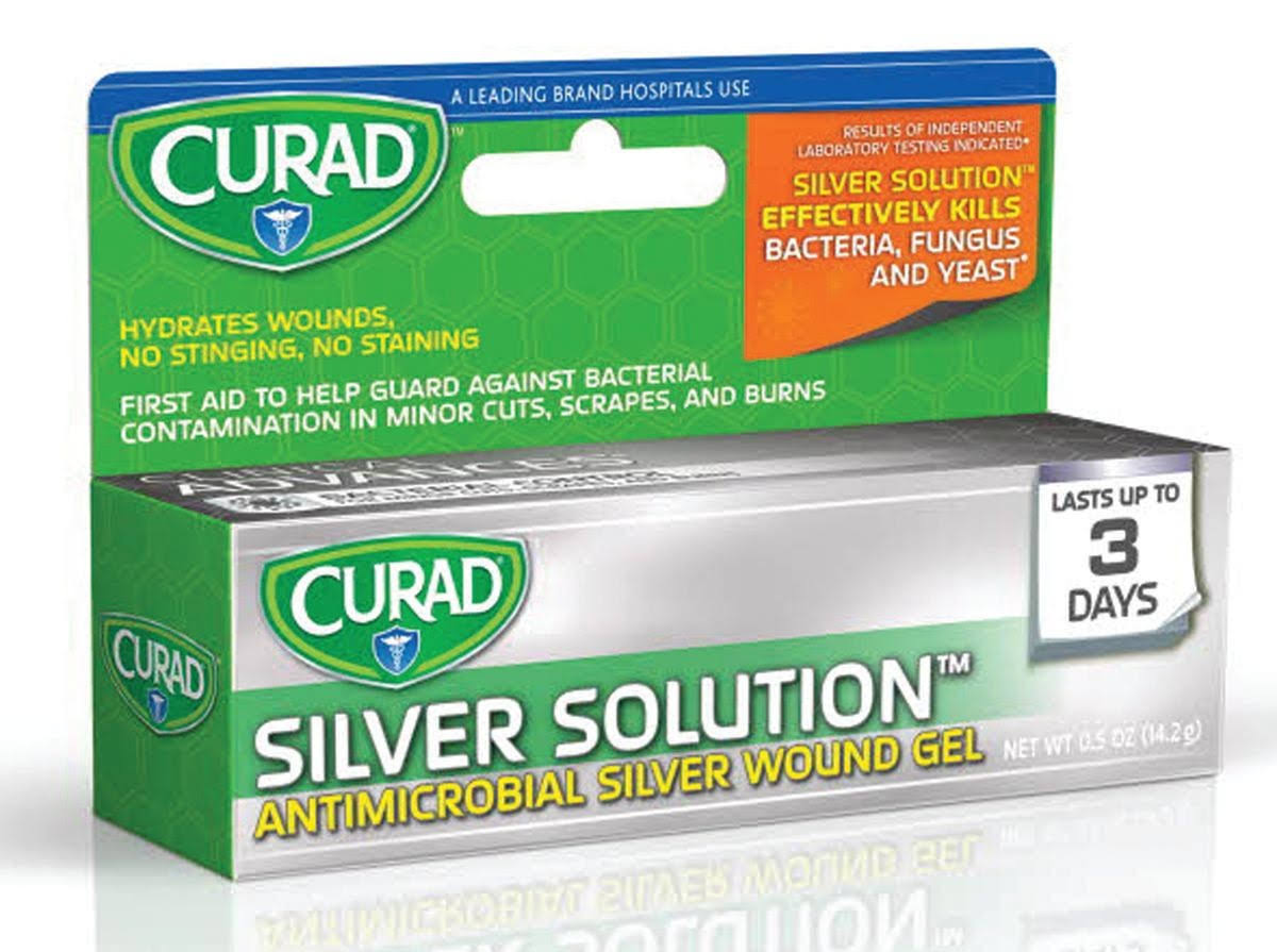 Curad Silver Solution Antimicrobial Gel