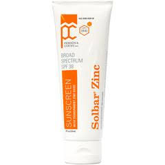 Solbar Zinc Sun Protection Cream SPF 38 4 oz