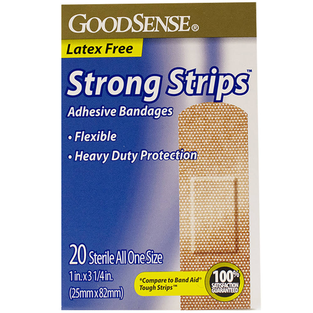 Good Sense Strong Strips 1" Bandages
