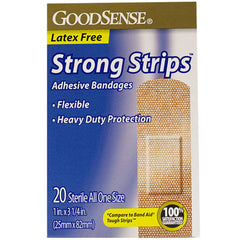 Good Sense Strong Strips 1" Bandages