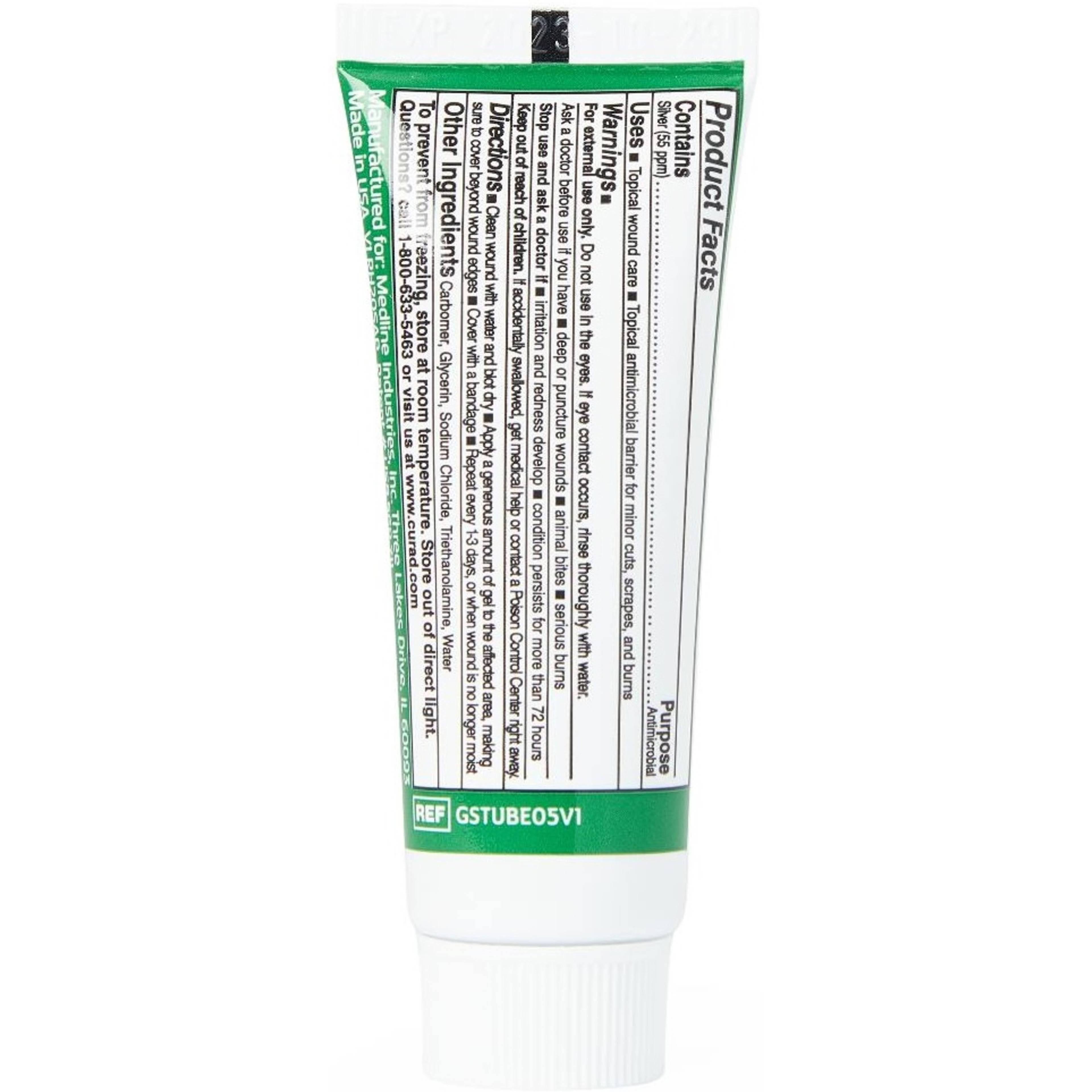Curad Silver Solution Antimicrobial Gel